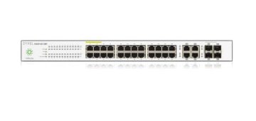 Zyxel NSW100-28 Gestito L2 Gigabit Ethernet (10/100/1000) Nero, Grigio