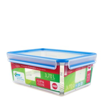 EMSA 512888 recipiente per cibo Rettangolare Scatola 3,7 L Trasparente 1 pz