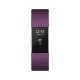 Fitbit Charge 2 OLED Braccialetto per rilevamento di attività Viola, Argento 3