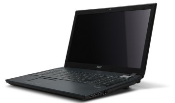 Acer TravelMate 8572TG-5464G64Mn 39,6 cm (15.6") Intel® Core™ i5 i5-460M 4 GB DDR3-SDRAM 640 GB NVIDIA® GeForce® GT 330M Windows 7 Professional Nero