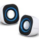 Atlantis Land SoundPower 410 1-via Nero, Blu, Bianco Cablato 5 W 2