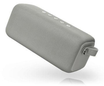 Fresh 'n Rebel Rockbox Bold L l Cloud | Altoparlante Bluetooth Waterproof IPX7, Grigio