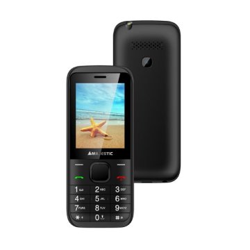 New Majestic TLF-LUCKY 56 6,1 cm (2.4") 75 g Nero Telefono di livello base