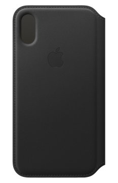 Apple MRWW2ZM/A custodia per cellulare 14,7 cm (5.8") Custodia a libro Nero