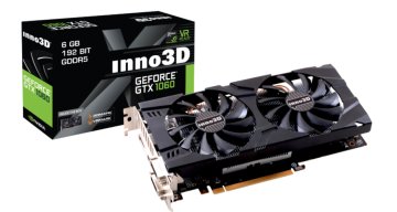 Inno3D N106F-5SDN-N5GS scheda video NVIDIA GeForce GTX 1060 6 GB GDDR5