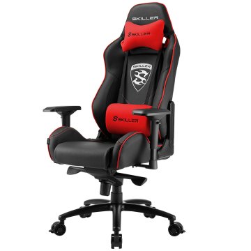 Sharkoon SKILLER SGS3 Sedia da gaming per PC Seduta imbottita Nero, Rosso