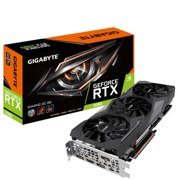 GIGABYTE GAMING GV-N2080GAMING OC-8GC scheda video NVIDIA GeForce RTX 2080 8 GB GDDR6