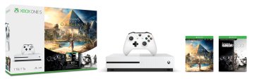 Microsoft Xbox One S 1TB Assassin's Creed Origins Bundle Wi-Fi Bianco