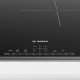 Bosch Serie 6 PVS845FB5E piano cottura Nero, Acciaio inox Da incasso 80 cm Piano cottura a induzione 4 Fornello(i) 3