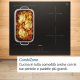 Bosch Serie 6 PVS845FB5E piano cottura Nero, Acciaio inox Da incasso 80 cm Piano cottura a induzione 4 Fornello(i) 6