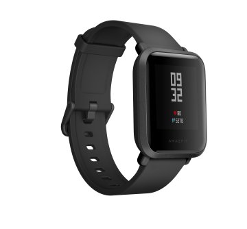 Amazfit Bip 3,25 cm (1.28") LED Digitale 176 x 176 Pixel Touch screen Nero GPS (satellitare)