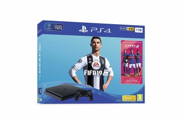 Sony Playstation 4 Slim 1TB + FIFA 19 Wi-Fi Nero