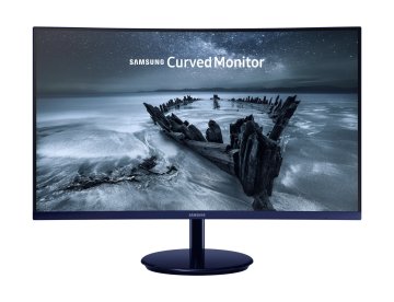 Samsung SyncMaster C27H580FDU LED display 68,6 cm (27") 1920 x 1080 Pixel Full HD Nero, Blu