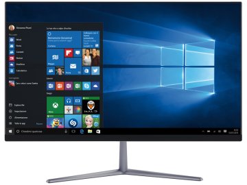 Mediacom M-AO241 All-in-One PC Intel® Celeron® N3350 59,9 cm (23.6") 1920 x 1080 Pixel 4 GB DDR3L-SDRAM 32 GB Flash All-in-One workstation Windows 10 Home Nero