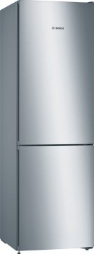 Bosch Serie 4 KGN36VL3A frigorifero con congelatore Libera installazione 324 L Acciaio inox