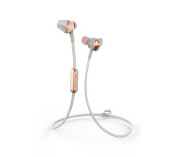 Fitbit Flyer Auricolare Con cavo e senza cavo In-ear Musica e Chiamate Micro-USB Bluetooth Oro, Grigio