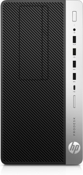 HP ProDesk 600 G4 Intel® Core™ i5 i5-8500 8 GB DDR4-SDRAM 1 TB HDD Windows 10 Pro Micro Tower PC Nero