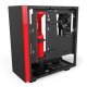 NZXT S340 Elite Midi Tower Nero, Rosso 9