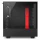 NZXT H500 Midi Tower Nero, Rosso 12