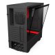 NZXT H500 Midi Tower Nero, Rosso 6