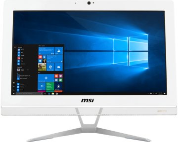 MSI Pro 20EXTS 7M-043XEU Intel® Core™ i3 i3-7100 49,5 cm (19.5") 1600 x 900 Pixel Touch screen PC All-in-one 4 GB DDR4-SDRAM 128 GB SSD FreeDOS Wi-Fi 5 (802.11ac) Bianco