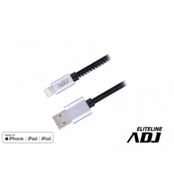 Adj 110-00093 cavo Lightning 1 m Nero