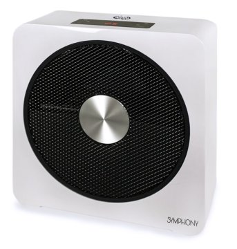 Argoclima Symphony Interno Nero, Bianco 2000 W Riscaldatore ambiente elettrico con ventilatore