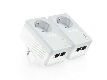 TP-Link TL-PA4020P KIT adattatore di rete PowerLine 600 Mbit/s Collegamento ethernet LAN Bianco 2 pz