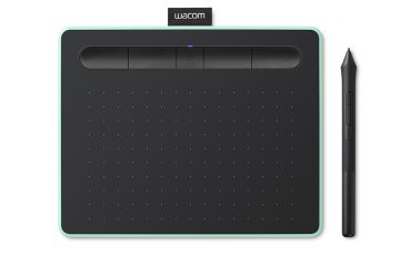 Wacom Intuos M Bluetooth tavoletta grafica Nero, Verde 2540 lpi (linee per pollice) 216 x 135 mm USB/Bluetooth