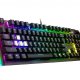 MSI VIGOR GK80 tastiera Gaming Wireless a RF + USB QWERTY Rosso, Argento 5