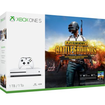 Microsoft Xbox One S 1TB Playeruknown's Battlegrounds Bundle Wi-Fi Bianco