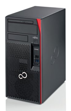 Fujitsu ESPRIMO P558 Intel® Core™ i7 i7-8700 16 GB DDR4-SDRAM 1,51 TB HDD+SSD AMD Radeon R7 340 Windows 10 Pro Micro Tower PC Nero, Rosso