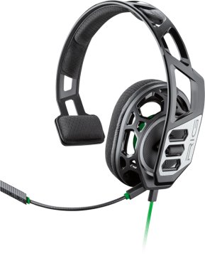 POLY RIG 100HX Auricolare Cablato A Padiglione Gaming Nero, Grigio