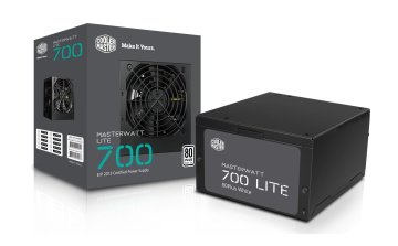 Cooler Master MasterWatt Lite alimentatore per computer 700 W 20+4 pin ATX ATX Nero