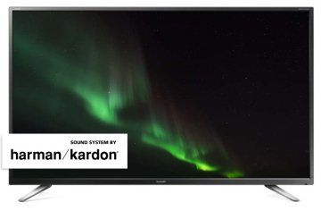 Sharp LC-49CUG8062E TV 124,5 cm (49") 4K Ultra HD Smart TV Wi-Fi Nero 350 cd/m²