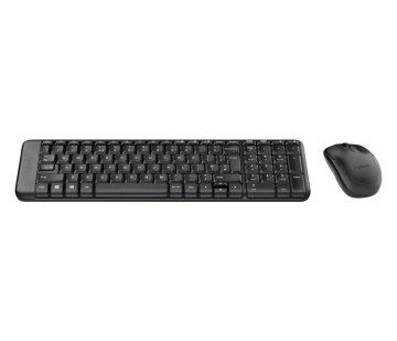 Logitech Wireless Combo MK220 tastiera Mouse incluso Ufficio RF Wireless QWERTY US International Nero