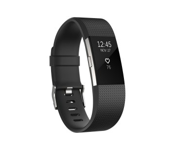 Fitbit Charge 2 OLED Braccialetto per rilevamento di attività Nero