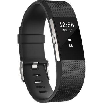 Fitbit FB-160ABBKS accessorio indossabile intelligente Band Nero Elastomero