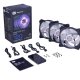 Cooler Master MasterFan Pro 120 Air Pressure RGB Case per computer Ventilatore Nero, Trasparente 17