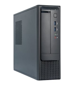 Chieftec FN-03B computer case Mini Tower Nero, Argento 350 W