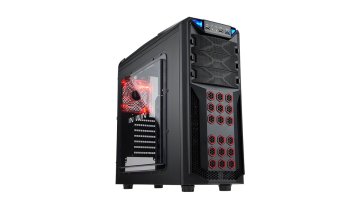 In Win GT1 Midi Tower Blu, Rosso