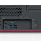 Fujitsu ESPRIMO D538 Intel® Core™ i7 i7-8700 8 GB DDR4-SDRAM 1 TB HDD Windows 10 Pro SFF PC Nero, Rosso 2