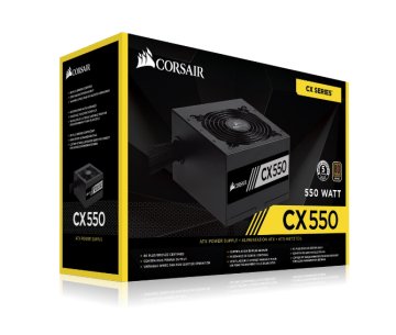 Corsair CX550 alimentatore per computer 550 W 24-pin ATX ATX Nero