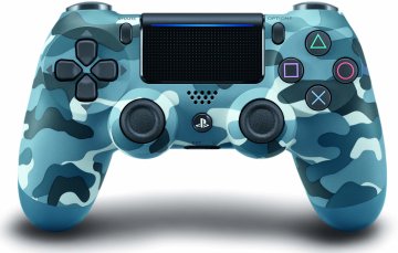 Sony DualShock 4 Blu, Mimetico Bluetooth Gamepad Analogico/Digitale PlayStation 4