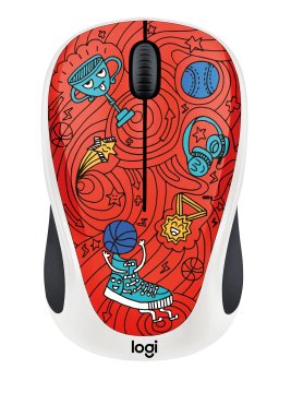 Logitech M238 mouse Ufficio Ambidestro RF Wireless Ottico 1000 DPI