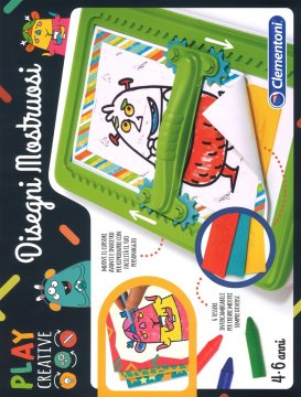 Clementoni Play creative Disegni Mostruosi