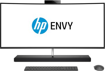 HP ENVY Curved 34-b100nl Intel® Core™ i7 i7-8700T 86,4 cm (34") 3440 x 1440 Pixel PC All-in-one 16 GB DDR4-SDRAM 1,26 TB HDD+SSD NVIDIA® GeForce® GTX 1050 Windows 10 Home Wi-Fi 5 (802.11ac) Nero