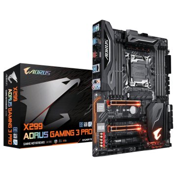 GIGABYTE X299 AORUS Gaming 3 Pro Intel® X299 LGA 2066 (Socket R4) ATX