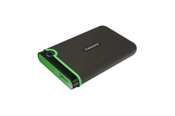 Transcend 2TB StoreJet 25M3 disco rigido esterno 2.5" Micro-USB B 3.2 Gen 1 (3.1 Gen 1) Verde, Grigio