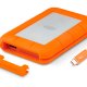 LaCie LAC9000488 disco rigido esterno 1 TB Micro-USB B 3.2 Gen 1 (3.1 Gen 1) Alluminio, Arancione 4